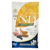 N&D ANCESTRAL GRAIN для собак средних и крупных пород (ЯГНЁНОК, ЧЕРНИКА), 2,5 кг. (Годен до 12.2023 г.) 