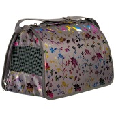 Сумка-переноска ЛЮКС №3 чёрный (43 * 27 * 27 см), DOGMAN