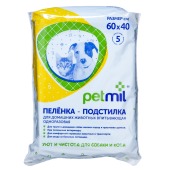 Пелёнки PETMIL 60 * 40, 5 шт