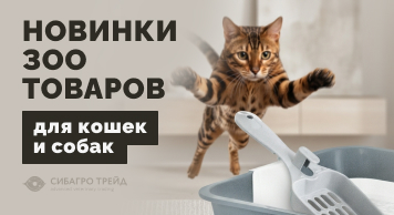 Новинки зоотоваров для кошек и собак