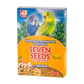 SEVEN SEEDS корм для волнистых попугаев с орехами, 500 г