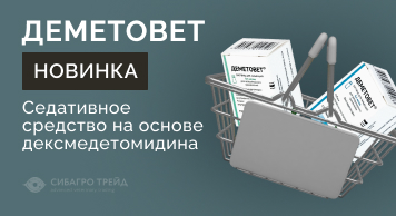 Новинка! Деметовет - седативное средство на основе дексмедетомидина