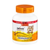 UNITABS ImmunoCat с Q10 для иммунитета для кошек, 200 табл