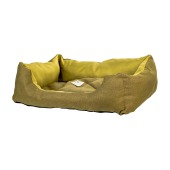 Лежанка ДИВАН №2 зелёный (60 * 45 * 20 см), BLACK CAT