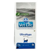 VET LIFE ULTRAHYPO для кошек (снижение пищевой непереносимости), 2 кг