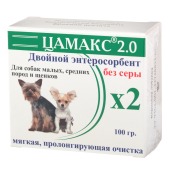 ЦАМАКС 2.0 для собак мелких, средних пород и щенков, 100 г