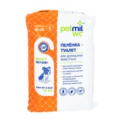 Пелёнки PETMIL с суперабсорбентом 60 * 60 см, 5 шт