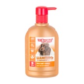 MR.BRUNO шампунь-кондиционер для собак с мягкой шерстью МЯГКИЙ ПЛЮШ, 350 мл
