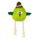 Игрушка-пищалка WOGY Bird (40 * 27 * 9 см) мягкая с канатами, для собак, микс