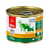 BLITZ Vetline Renal консервы для собак (ИНДЕЙКА), 200 г