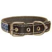 Ошейник №20 кожаный (ТЕСЬМА), КАСКАД