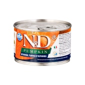 N&D PUMPKIN влажный корм для собак мелких пород (ЯГНЁНОК, ТЫКВА, ЧЕРНИКА), 140 г