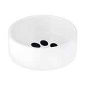 Миска керамическая "Лапка" (13,5 * 13,5 * 4,7 см), белая, 460 мл