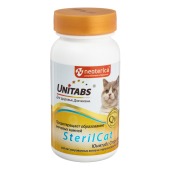 UNITABS SterilCat для кастрированных котов и стерилизованных кошек, 120 табл.