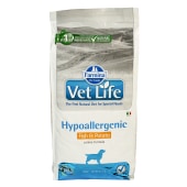 VET LIFE HYPOALLERGENIC для собак при пищевой аллергии (РЫБА, КАРТОФЕЛЬ), 12 кг