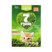 ТРАВКА для кошек (лоток), 70 г, АЛЬПИЙСКИЕ ЛУГА