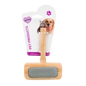 Щетка-пуходерка с каплей (13 * 9,5 см), АЛИСА