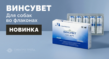 Новинка! Винсувет для собак во флаконах