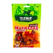 TITBIT лакомство мармелад мясной ассорти, 120 г