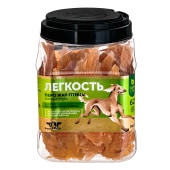 Лакомство ЛЁГКОСТЬ куриные грудки для собак, 750 г, GREENQZIN