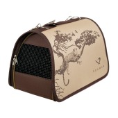 Сумка-переноска ЛИРА-САФАРИ №1 бежевый (35 * 23 * 22 см), DOGMAN