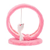 Когтеточка для кошек (23 * 21 * 20 см) с игрушкой мышкой