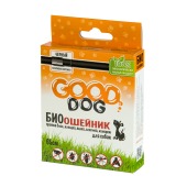 GOOD DOG БИО ошейник антипаразитарный для собак ЧЁРНЫЙ, 65 см