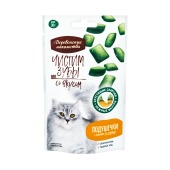 ДЕРЕВЕНСКИЕ ЛАКОМСТВА подушечки с кремом из курицы для кошек, 30 г