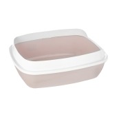 Туалет СК АЛЬБУС с бортиком, пудровый