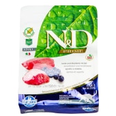 N&D PRIME для кошек (ЯГНЁНОК, ЧЕРНИКА), 0,3 кг