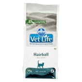 VET LIFE HAIRBALL для кошек (выведение шерсти), 2 кг (Годен до 06.2026 г.)