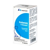 Робенекс 40 мг для собак весом более 20 кг, 10 табл