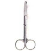 Ножницы тупоконечные прямые, 140 мм