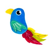 Игрушка мягкая WOGY Птичка (14 * 9 см) с кошачьей мятой для кошек