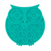 Коврик для лизания на присосках (15 * 16 см), зеленый