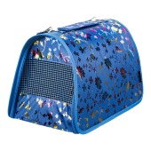 Сумка-переноска ЛЮКС №3 василёк (43 * 27 * 27 см), DOGMAN