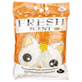Наполнитель FRESH SCENT комкующийся, кофе, 5 л