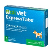 OKVET ЭкспрессТабс для собак 5 - 15 кг
