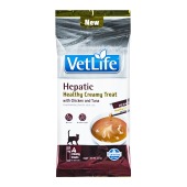 N&D VET LIFE крем суп для взрослых кошек при заболеваниях печени (КУРИЦА, ТУНЕЦ), 60 г