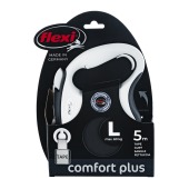 Рулетка COMFORT PLUS L (5 м, 60 кг) ремень, антрацит, FLEXI