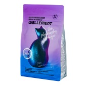 WELLEMENT для кошек крупных пород (ИНДЕЙКА, КРОЛИК), 1,5 кг