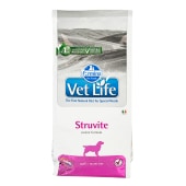 VET LIFE STRUVITE для собак (растворение струвитных уролитов), 2 кг