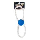 Мяч на веревке Галактика, 30 см, космический синий, ПРОСТО КОСМОС