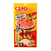 INABA Ciao Churu пюре из курицы для котят, 4 шт по 14 г