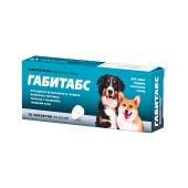 ГАБИТАБС для собак средних и крупных пород, 10 табл по 200 мг