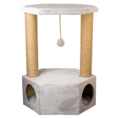 Домик-когтеточка ЛАБИРИНТ (40 * 60 * 83 см), BLACK CAT