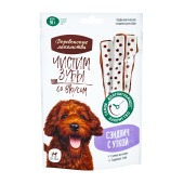 ДЕРЕВЕНСКИЕ ЛАКОМСТВА сэндвич с уткой для собак, 90 г