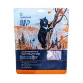 Лакомство ТЕРРИТОРИЯ АМУР микс вымя+легкое говяжьи для собак мелких пород и кошек, 45 г