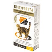 БИОРИТМ для кошек со вкусом курицы, 48 табл