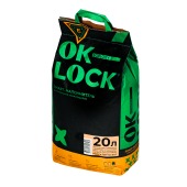 Наполнитель ПИТОМЕЦ растительный OK-LOCK, 8 кг